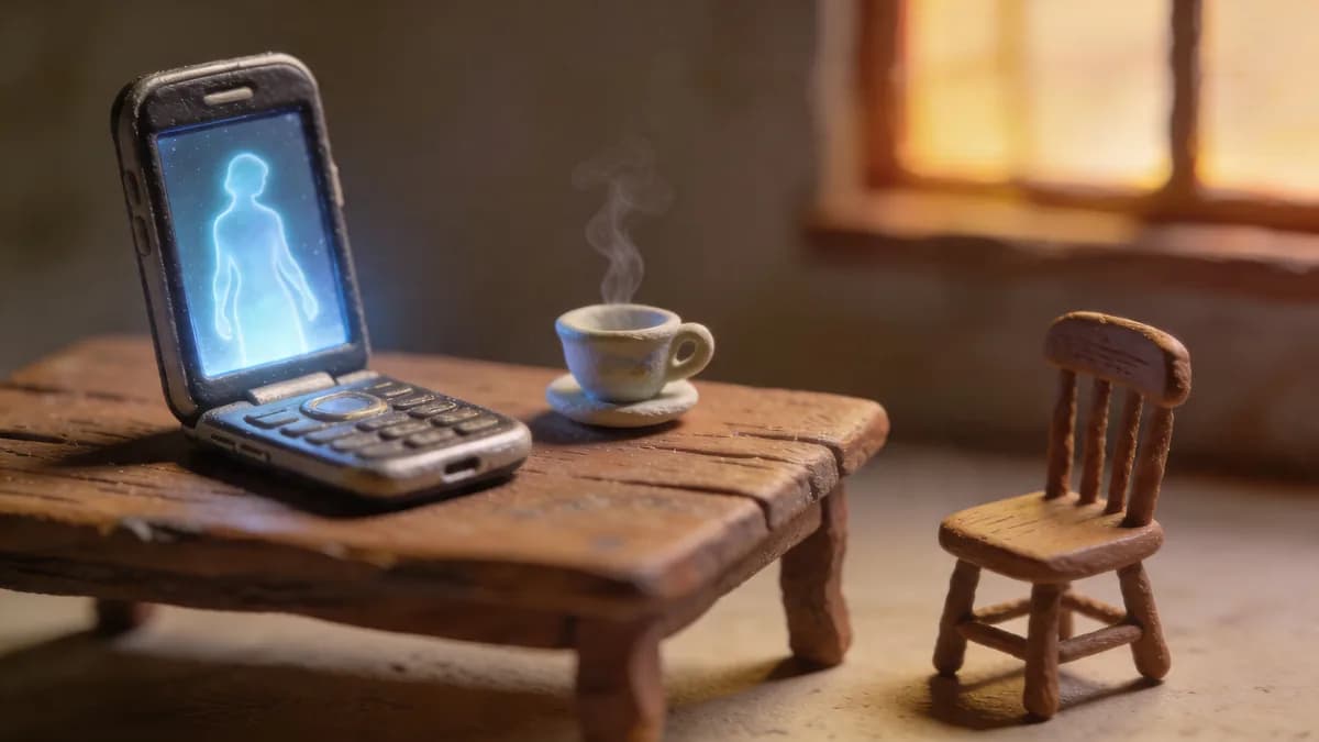 Год она звонит сыну. Сын год как мёртв